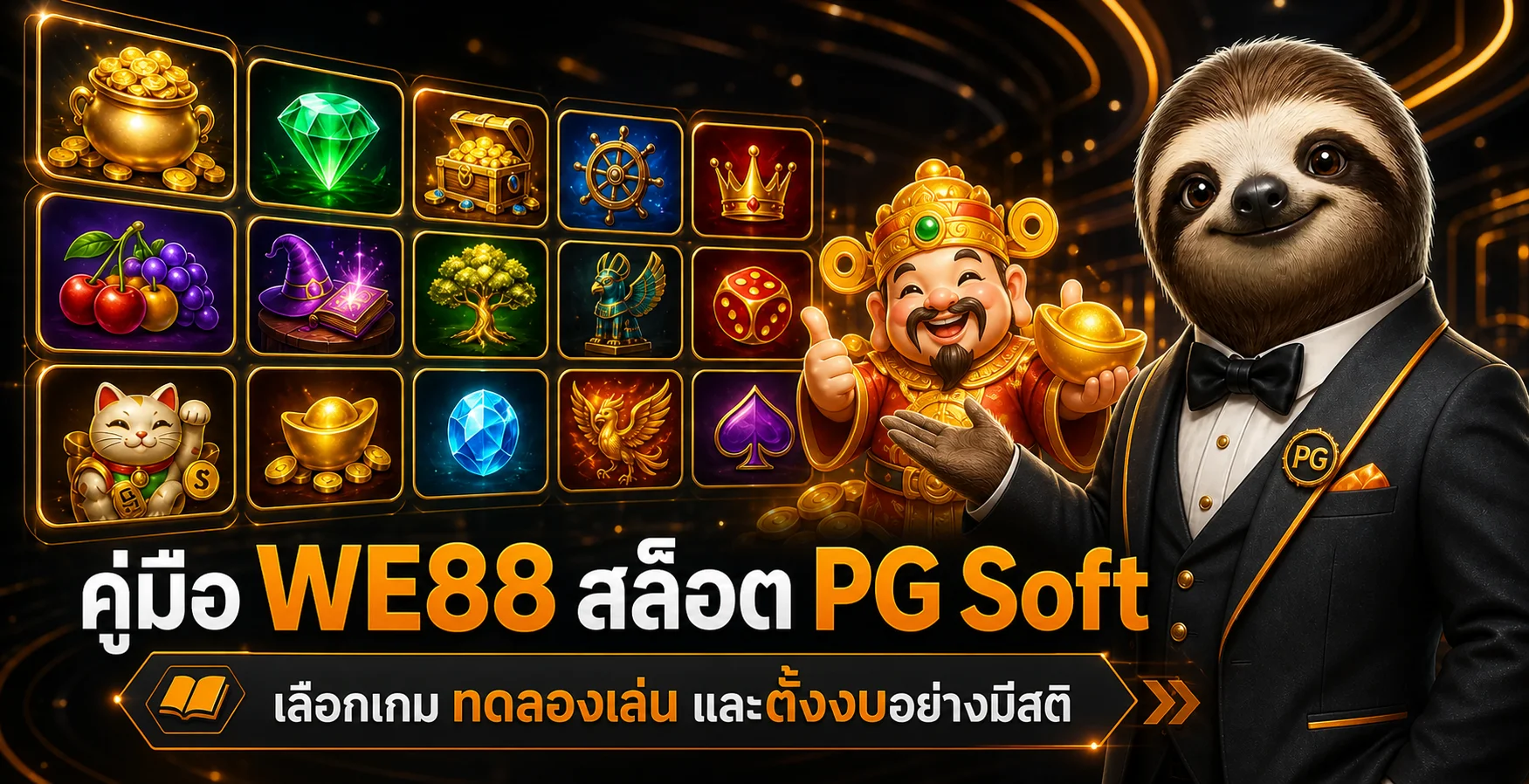 WE88 สล็อต PG Soft | คู่มือเลือกเกมและทดลองเล่น